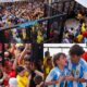 Kick off is officially delayed 30 minutes due to gate incidents.. Players have been removed from the field mid warmup. Shakira has a 25 minute half time show .. This is insane. I repeat .. THIS IS A WORLD CUP VENUE 🏟️ #CopaAmerica