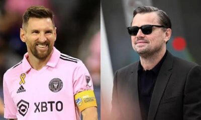 Leonardo DiCaprio (Hollywood Actor): "When Lionel Messi arrived in America, he drew all the attention, even overshadowing the Hollywood actors. I watched him live from the stands and thought, 'We are fortunate Messi isn't an actor, or he would win the Oscar every year."