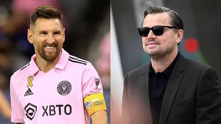 Leonardo DiCaprio (Hollywood Actor): "When Lionel Messi arrived in America, he drew all the attention, even overshadowing the Hollywood actors. I watched him live from the stands and thought, 'We are fortunate Messi isn't an actor, or he would win the Oscar every year."