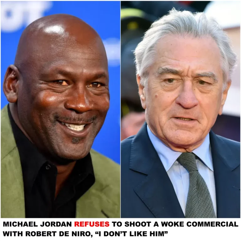 Breaking News: Michael Jordan Declines to Film Woke Commercial with Robert De Niro, Citing Personal Dislike for the Acclaimed Actor in Bold Move… Full story below👇👇👇