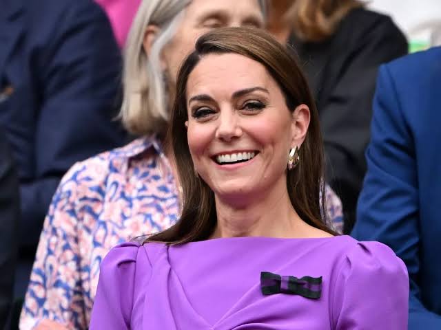 Kate Middleton exudes radiance as she makes a triumphant comeback to the public eye at Wimbledon. It fills our hearts with joy to witness her beaming countenance once more.