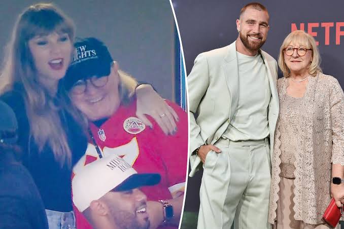 Donna Kelce proudly declares, "Travis, trust me as your mom when I say that Taylor Swift is the perfect choice. Fans, if you agree, say YES!"  