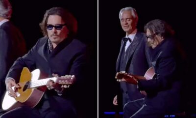 Johnny Depp Pays Tribute To Late Jeff Beck With Surprise Performance At Andrea Bocelli Concert In Italy