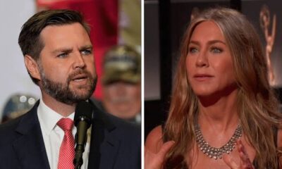 "I truly can't believe this is coming from a potential VP of the United States," Aniston wrote. "All I can say is… Mr. Vance, I pray that your daughter is fortunate enough to bear children of her own one day. I hope she will not need to turn to IVF as a second option. Because you are trying to take that away from her, too."
