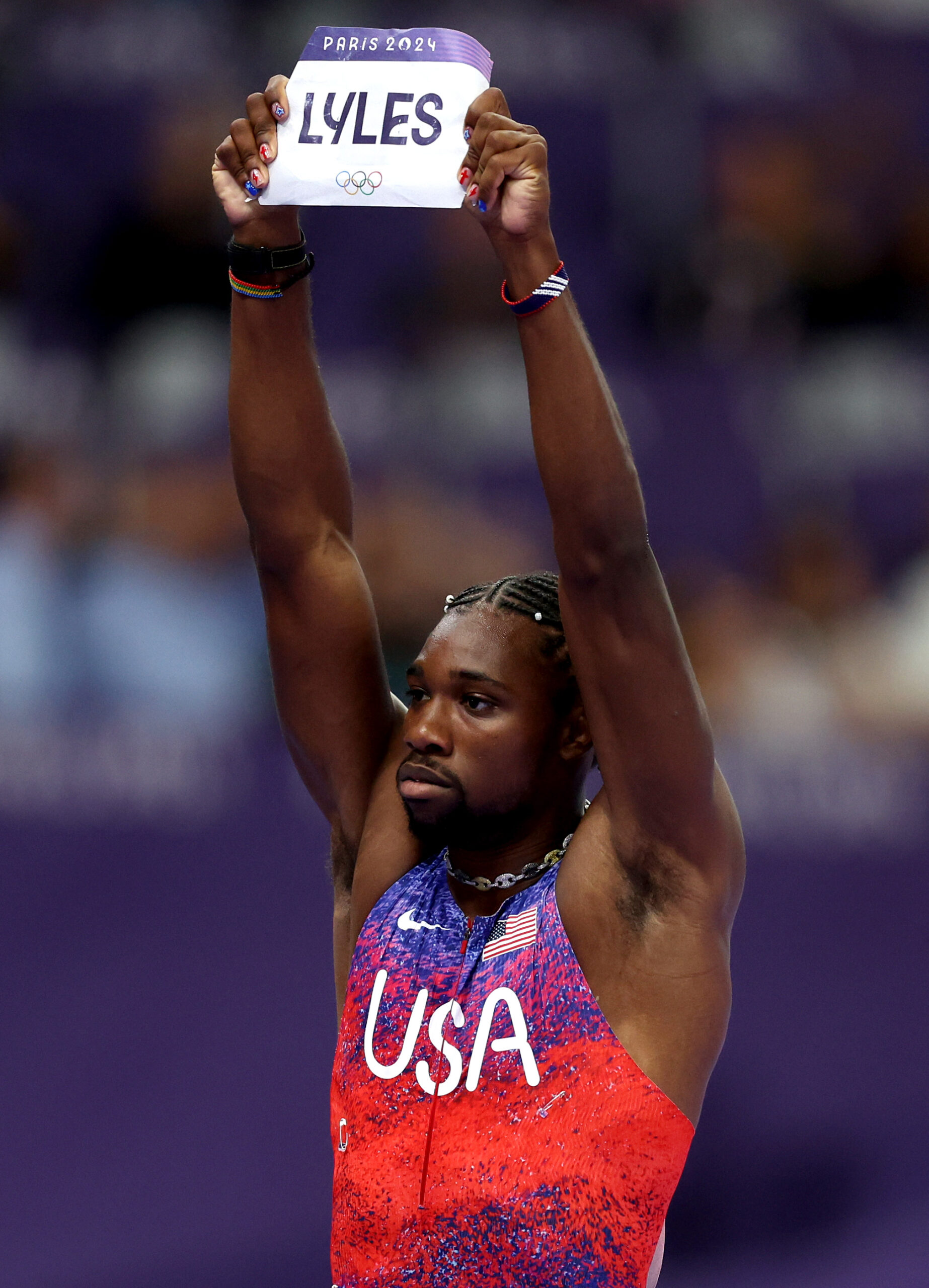 FIRST GOLD FOR THE U.S. IN 20 YEARS IN THE MEN'S 100M 🤯