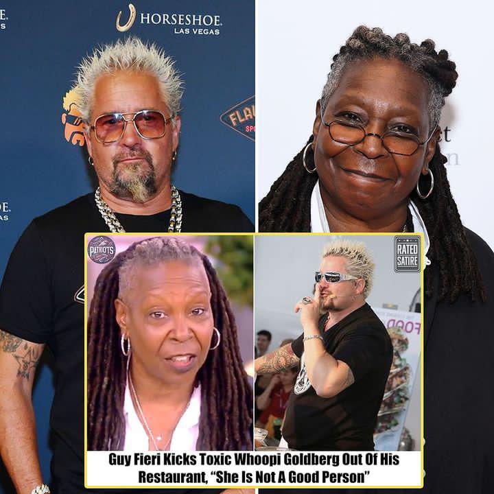 Guy Fieri Throws Whoopi Goldberg Out Of His Restaurant.