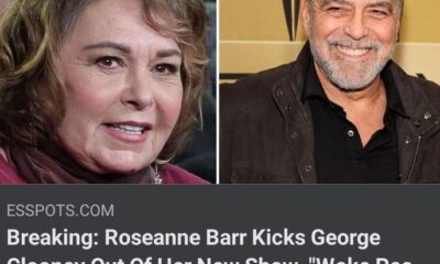 Breaking: Roseanne Barr Fires George Clooney From Her New Series, "Woke People Aren't Welcome Here"