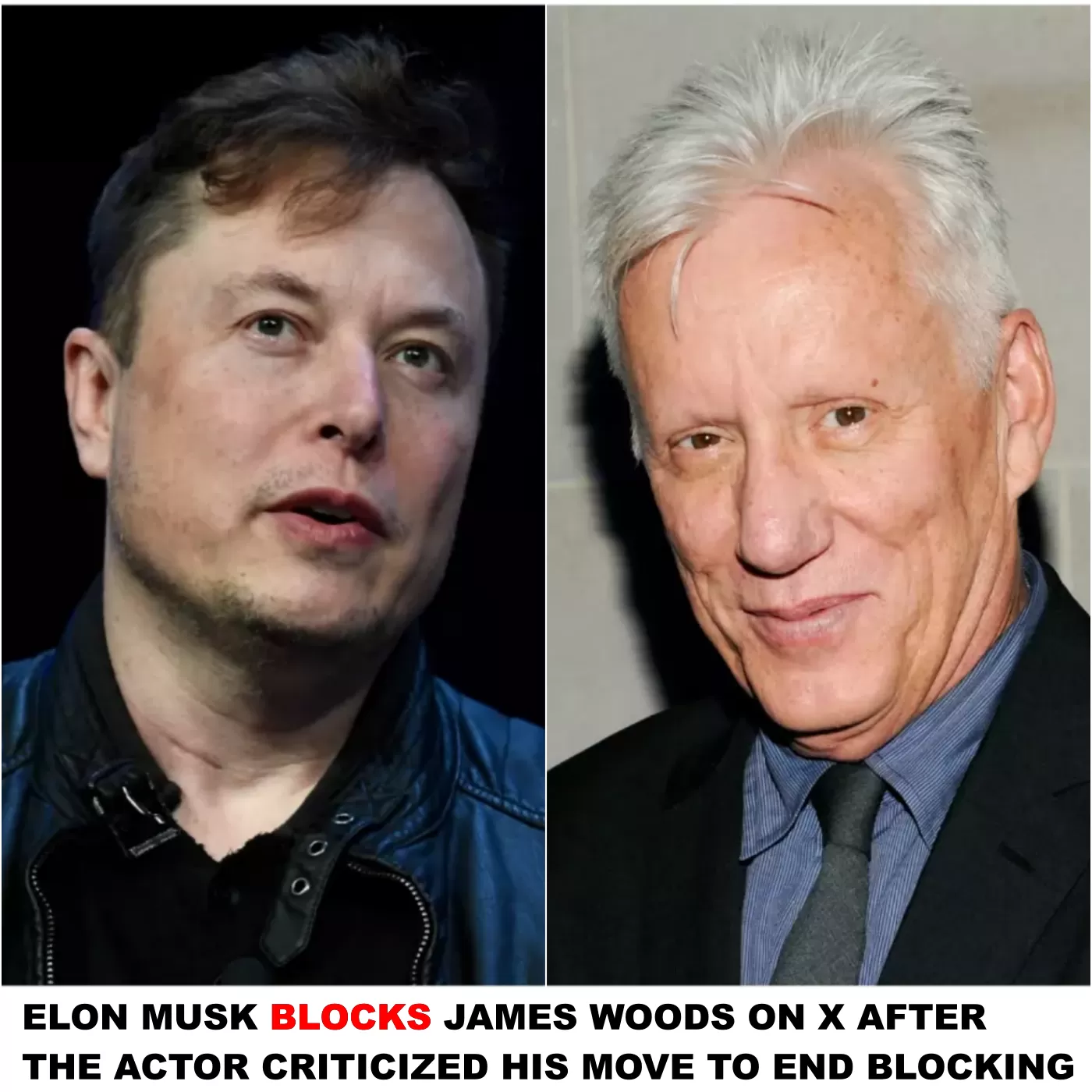 Eloп Mᴜsk Blocks James Woods on X after he voiced criticism towards the recent changes made by the platform."  