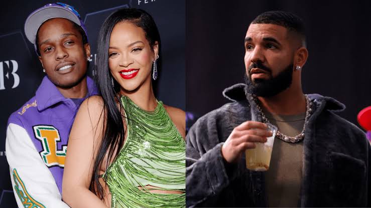 A$AP Rocky sending shots at Drake on his new song 'HIGHJACK'? 🤔"These n****s want my wife bad; the people want my next track." See more...