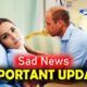 Breaking News: Fans are left in tears when Royal Prince William delivers the heartbreaking announcement, “My wife, it’s been… See More