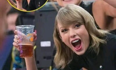 Fans have pointed out that one habit Taylor Swift seems to have is DRINKING ALCOHOL in public celebrating Kansas City Chiefs’ victories by snapping pictures and enjoying a alcohol drink in public.