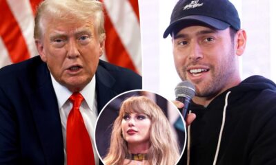 Scooter Braun defends Taylor Swift against Donald Trump after hateful diss: ‘Shake it off,’ former president...