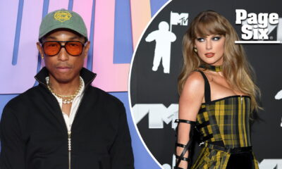 Pharrell Williams ‘annoyed’ by celebrities like Taylor Swift endorsing political candidates: ‘Shut up. Nobody asked you’