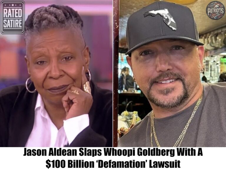 Jason Aldean Slaps Whoopi Goldberg With A $100 Billion ‘Defamation’ Lawsuit: “I’m no racist."