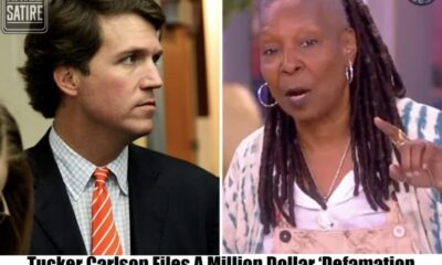 Tucker Carlson has filed a defamation lawsuit worth one million dollars against Whoopi Goldberg.  