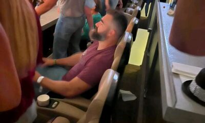 Jason Kelce has been spotted Sleeping at the Eras Tour Miami Tonight. Fans Questions Kylie for not… See more