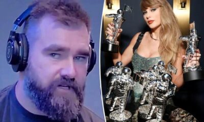 Jason Kelce says Taylor Swift’s fame can be ‘overwhelming,’ raves about her ‘remarkable’ talent… see more