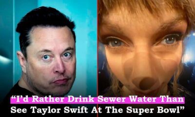 Elon Musk said “I’d rather drink sewage than watch Taylor Swift at the Super Bowl”. And Taylor responded:…. See more