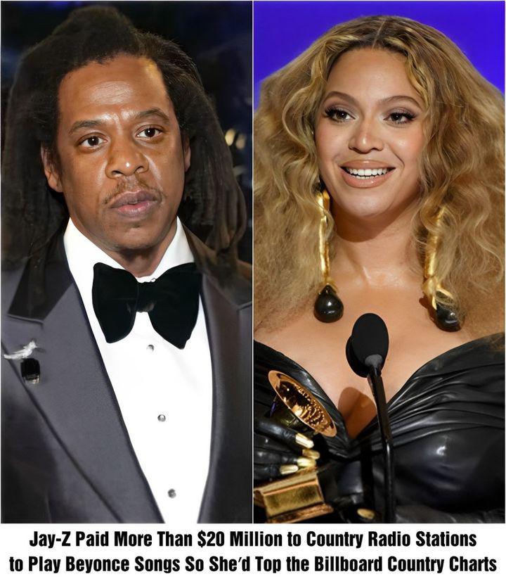 Jay-Z Paid More Than $20 Million to Country Radio Stations to Play Beyonce Songs So She’d Top the Billboard Country Charts