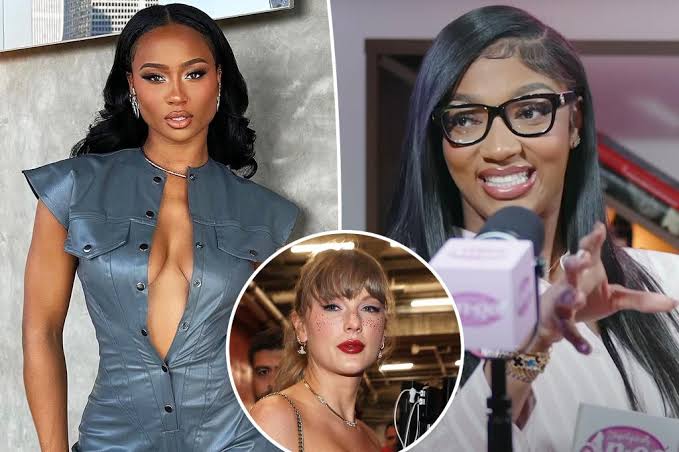 Angel Reese hits back at Taylor Swift fans blasting Kayla Nicole’s podcast interview: ‘Hating pays too’