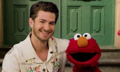 Andrew Garfield opens up to Elmo about his mother — who recently passed away “When I miss her, I remember it’s because she made me so happy, so I can celebrate her and miss her at the same time”