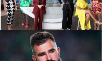 Breaking: The View hosts called out Jason Kelce for smashing a fan's phone after brother Travis is called a homophobic slur. ‘He needs security to do that for him, and he should work on anger issues next time."