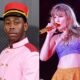 Breaking: Tyler, The Creator cursed out Taylor Swift's Swifties for bringing up his old lyrics in hopes of getting him canceled. He's doubling down on his wildest words!!!