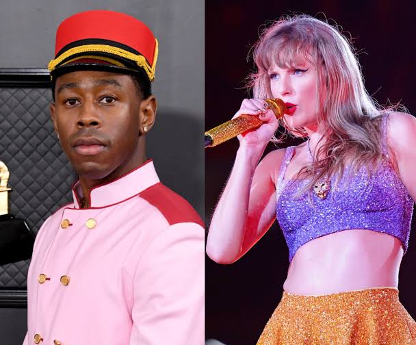 Breaking: Tyler, The Creator cursed out Taylor Swift's Swifties for bringing up his old lyrics in hopes of getting him canceled. He's doubling down on his wildest words!!!