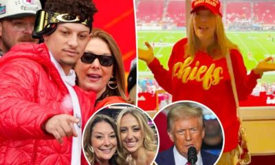 Breaking: Patrick Mahomes’ mom endorses Donald Trump at Chiefs game after daughter-in-law Brittany backs former president..