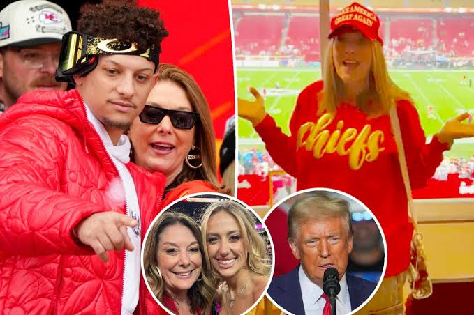 Breaking: Patrick Mahomes’ mom endorses Donald Trump at Chiefs game after daughter-in-law Brittany backs former president..