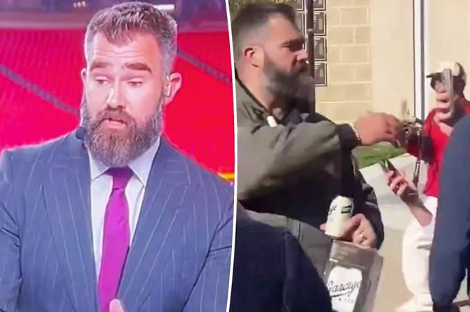 Jason Kelce expresses remorse over ‘heated’ moment he slammed student’s phone to the ground: ‘I’m not proud of it’