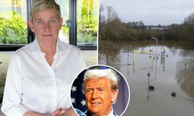 Breaking: Ellen DeGeneres’ UK home floods after she flees US following Donald Trump’s election win..