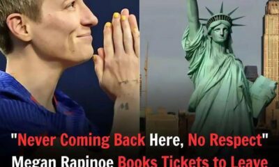 BREAKING: Never Coming Back Here, No Respect”: Megan Rapinoe Books Tickets to Leave America**