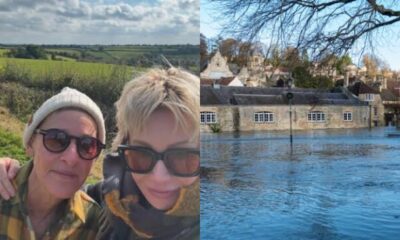 Ellen DeGeneres is RETURNING back to America after new $3.1m dream home was swamped by massive flooding just days after their move