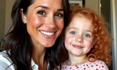 Look at my daughter’s red hair: Meghan Markle publicly shared a photo of her daughter, Lilibet, for the first time, leaving the entire UK stunned, as She declared Lilibet’s biological father turns out to be…”