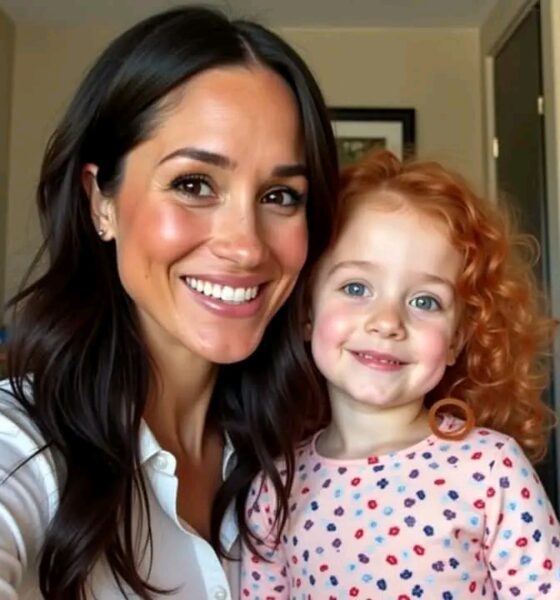 Look at my daughter’s red hair: Meghan Markle publicly shared a photo of her daughter, Lilibet, for the first time, leaving the entire UK stunned, as She declared Lilibet’s biological father turns out to be…”