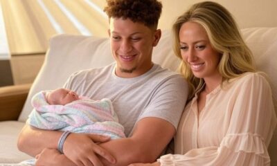 JUST IN: Third Time’s a Blessing — Patrick Mahomes and Brittany Mahomes Present Their Latest Love, Daughter Golden Raye, in a Photo That Encapsulates Their Overwhelming Joy and Affection”