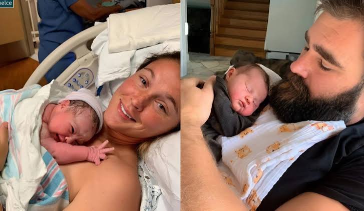 OMG! Kylie Kelce Welcomes Baby No. 4 with Jason Kelce — See the Adorable Photos and Learn Her Name