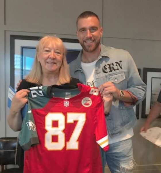 Travis Kelce sends very clear message to Donna Kelce ahead of Kansas City Chiefs-Philadelphia Eagles Super Bowl match