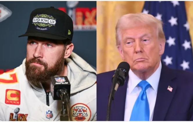 Travis Kelce has decided to reinforce the status quo by saying it will be an “honor” to have Donald Trump watch him play in the Super Bowl. But now is not the time to show respect to the office of the President of the United States, as he does not seem to respect many of the citizens he governs.