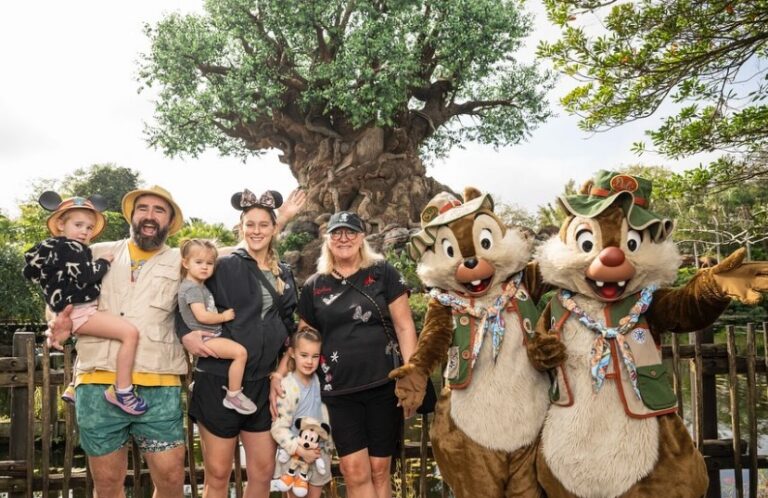 Exclusive: Kylie Kelce, Pregnant and Radiant, Joins Jason Kelce and mama Kelce (Donna Kelce) for a Pre-Super Bowl Disney Excursion with Their Girls