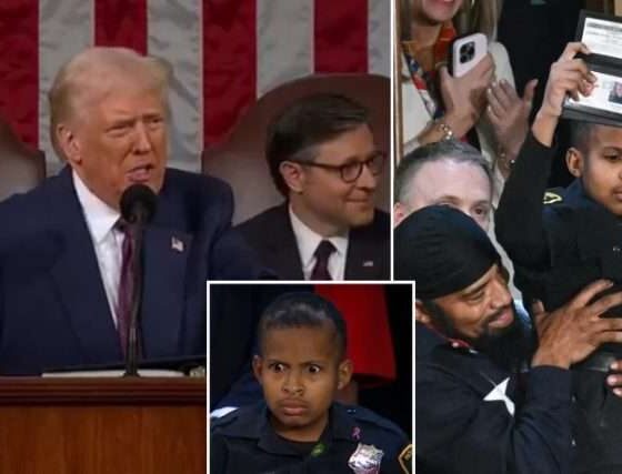 Watch Touching Moment Trump makes 13-year-old DJ Daniel, a brain cancer fighter with months left to live, an honorary Secret Service agent – fulfilling his dream! But almost no Democrats stood or clapped… see his heart-touching story that everyone is talking about